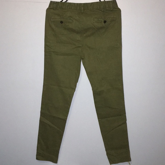 Olive Green H&M Khaki/Chinos Slim Fit 30R - Picture 2 of 3